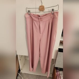 HALARA Women's Soft Pink Dress Work Pants